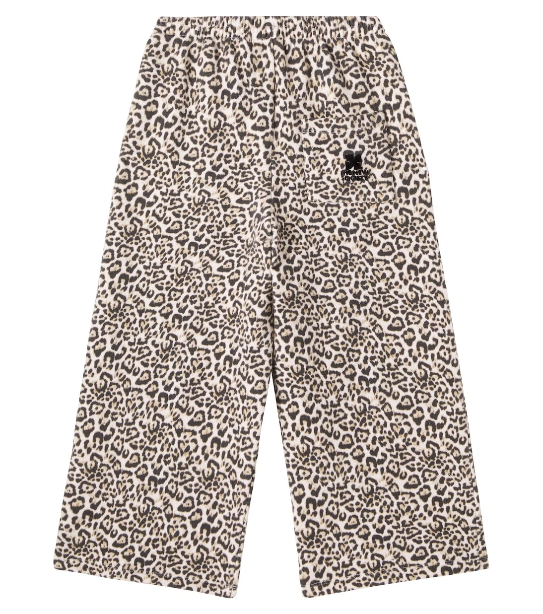 The New Society - Leopard-print cotton sweatpants