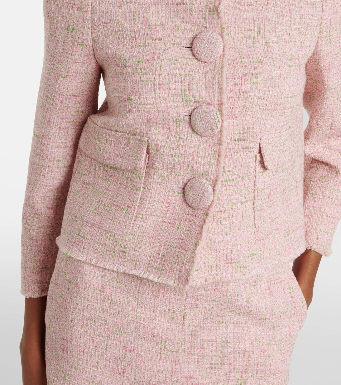 Shushu/Tong - Cotton-blend tweed jacket