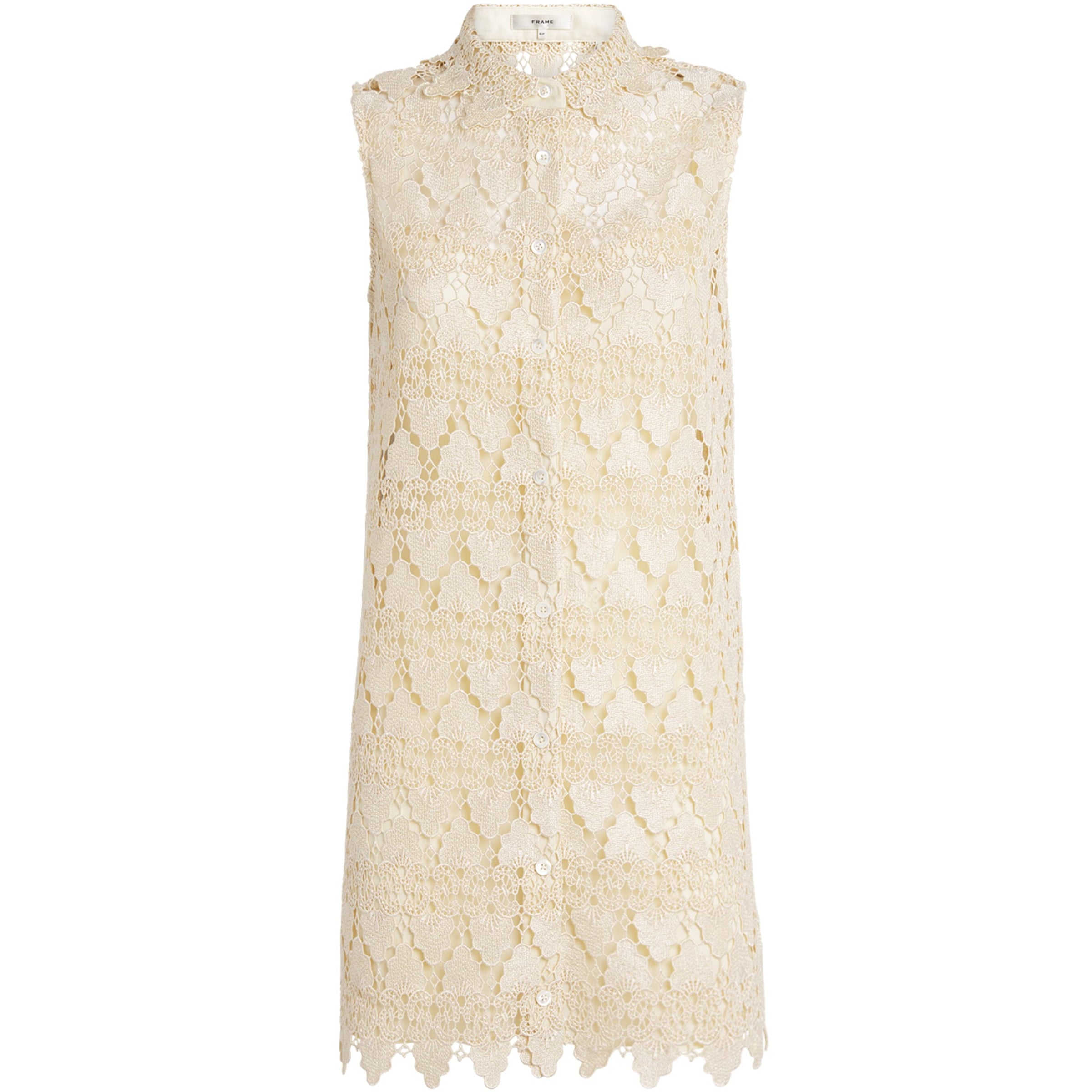 Ivory Lace The Deco Mini Dress