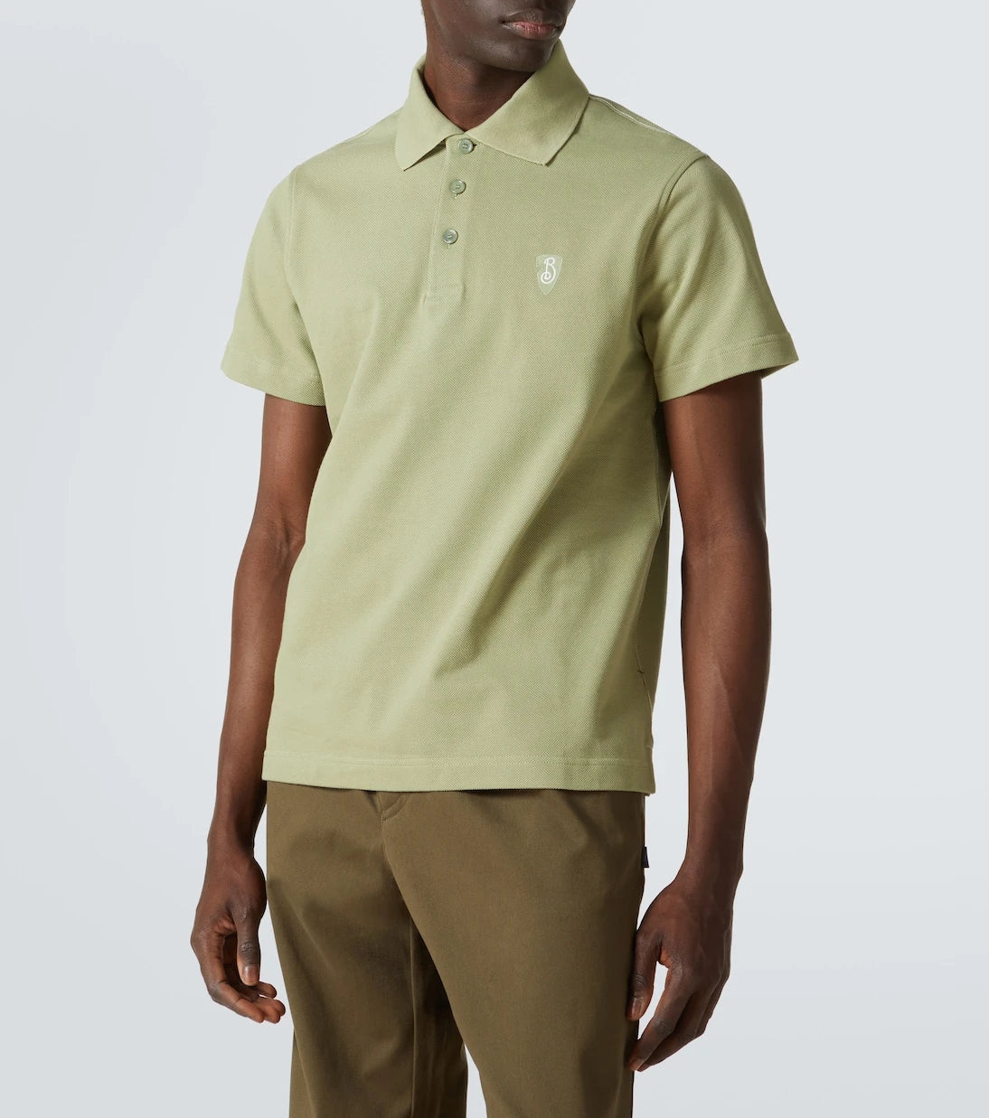 Burberry - Embroidered cotton polo shirt
