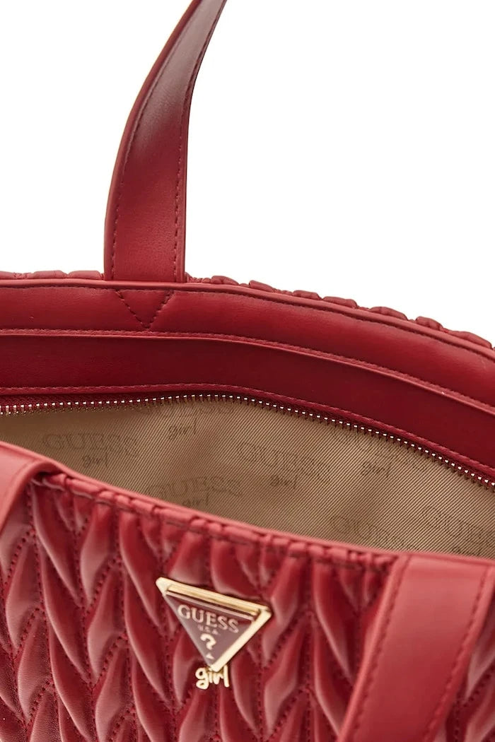 Guess çocuklar için suni deri tote çanta