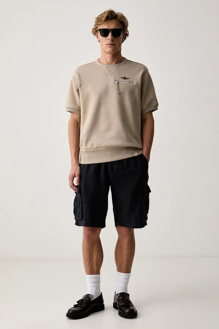 Pamuktan erkek sweatshirt