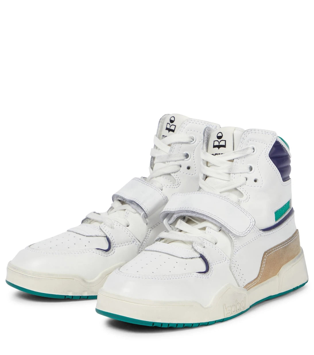 Isabel Marant - Alsee leather high-top sneakers