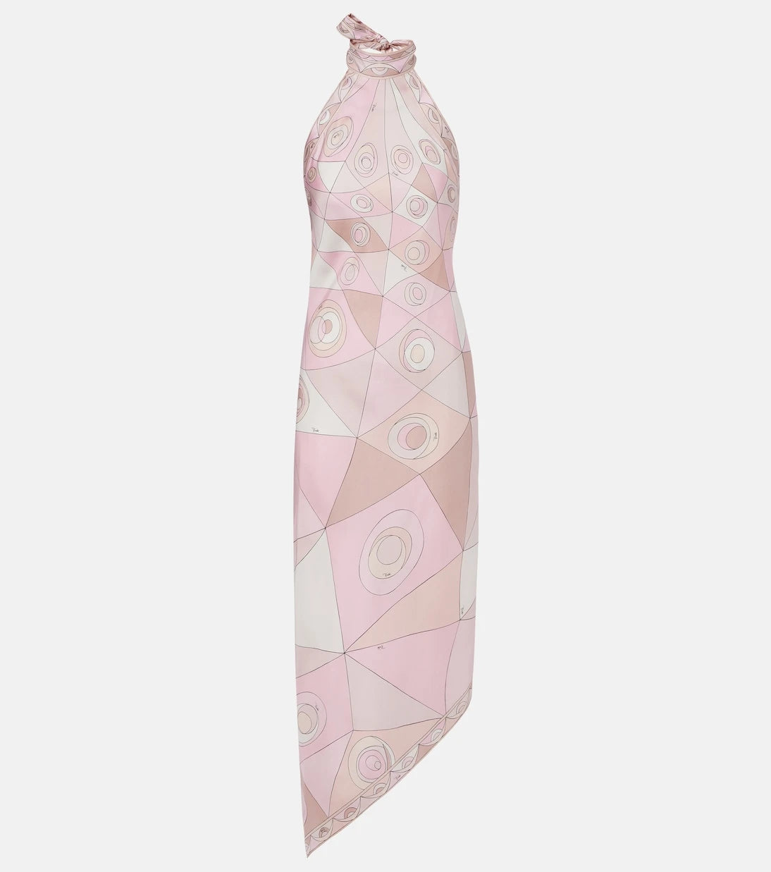 Pucci - Occhi silk twill maxi dress