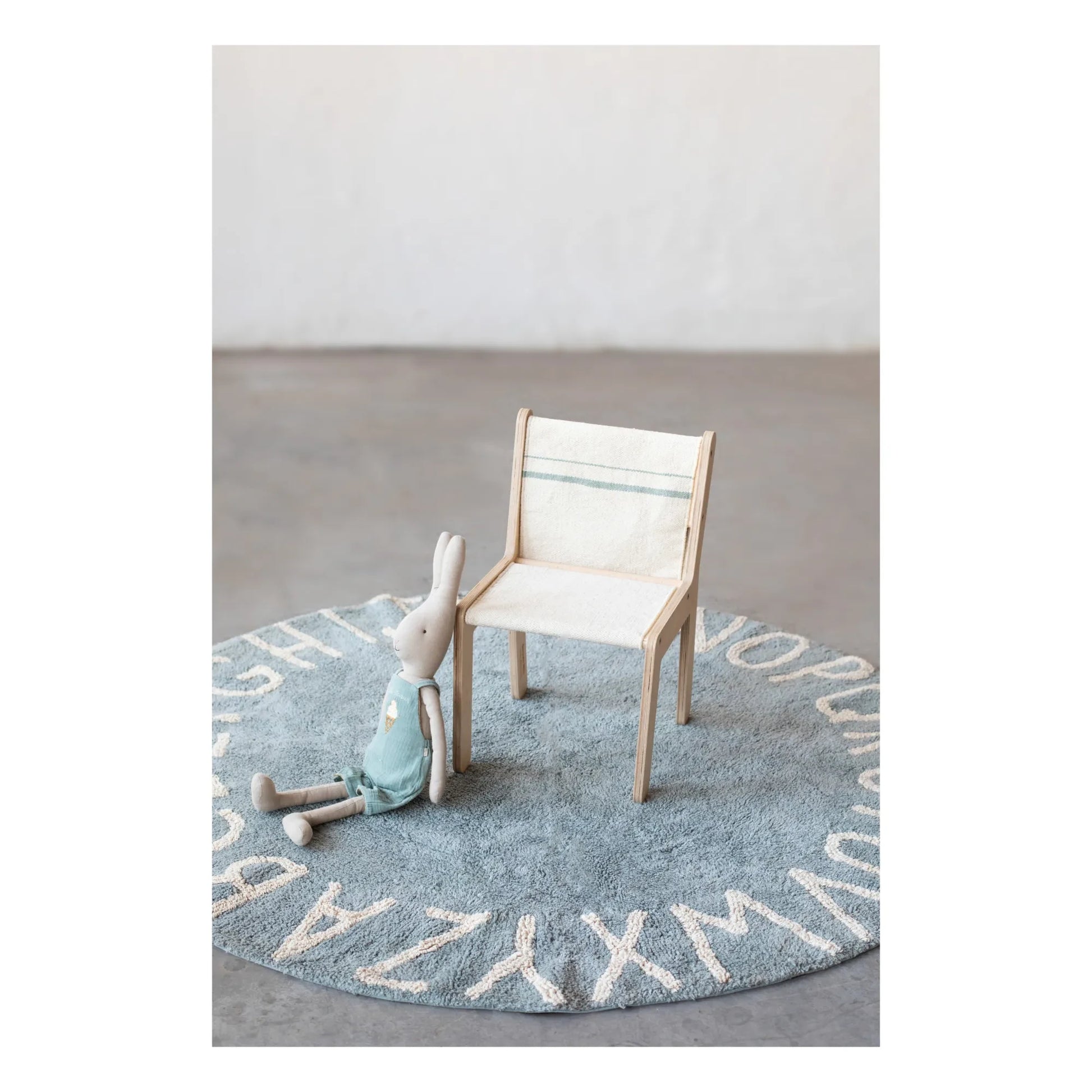 Lorena Canals - Removable Birch Chair Sillita | Pale blue
