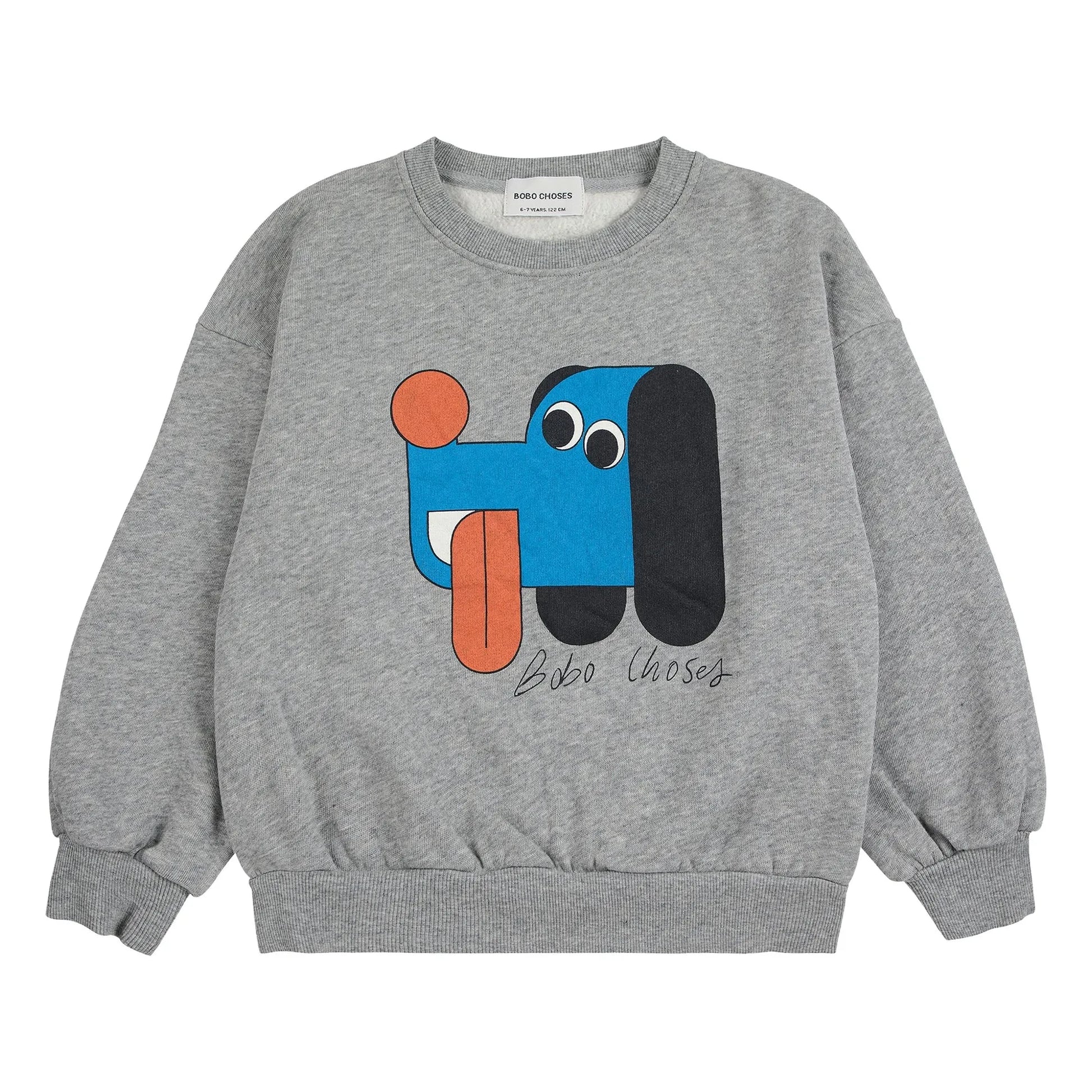 Bobo Choses - Sweat Dog Organic Cotton | Heather grey