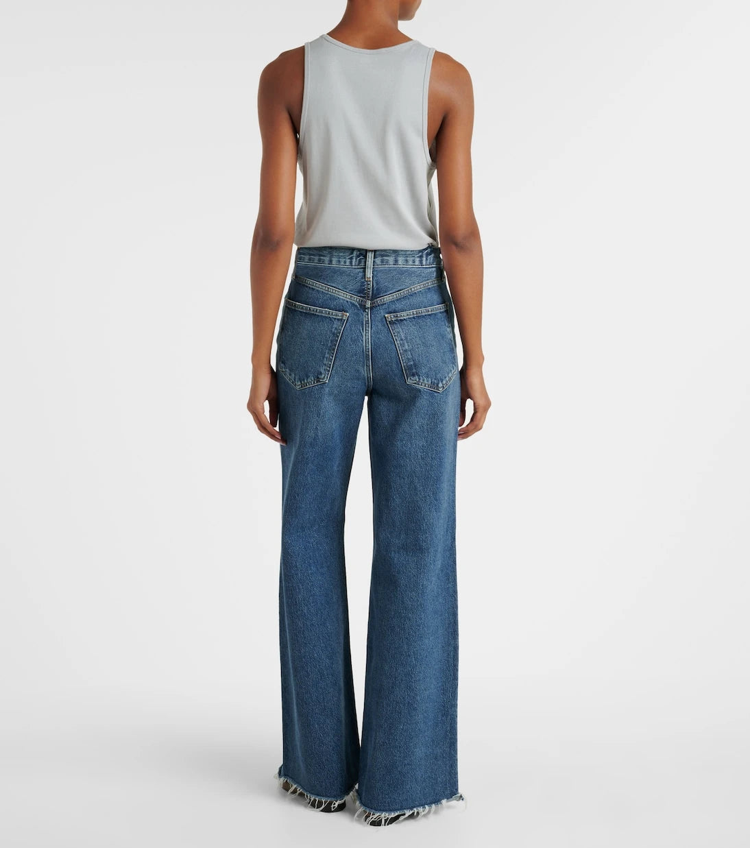 Agolde - Dame high-rise wide-leg jeans