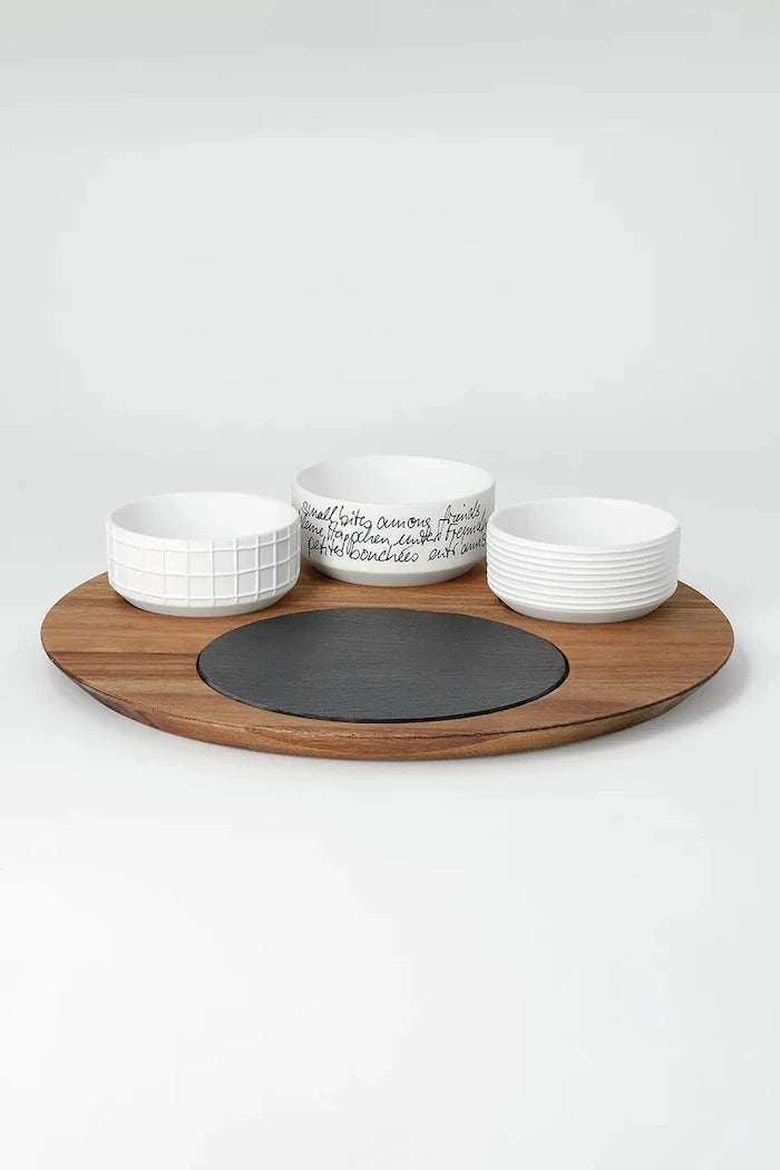 Raeder Together Set 30 cm Servis Tablası ve Kâseler