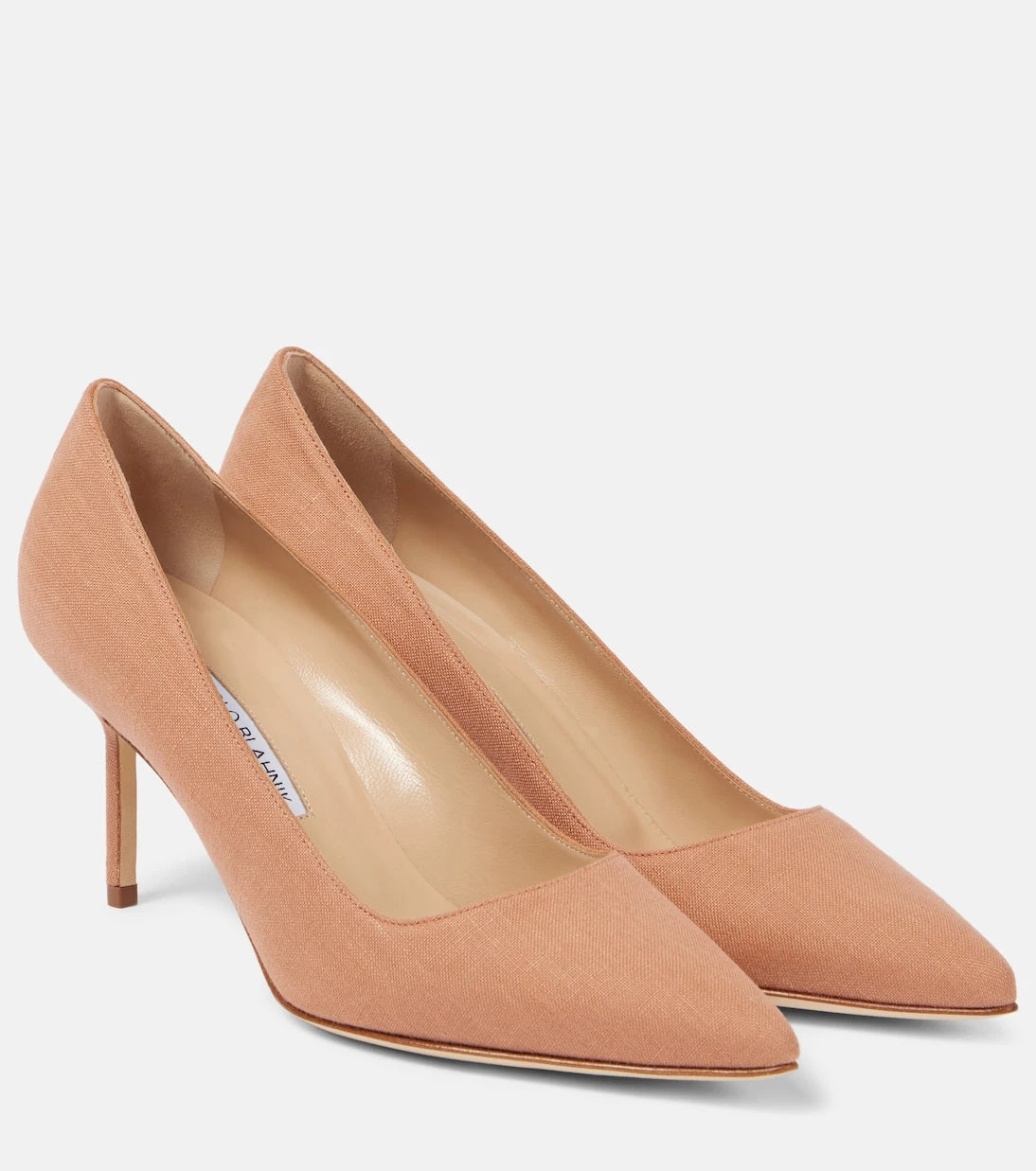 Manolo Blahnik - حذاء تورا 70 بكعب عالٍ