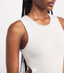 White Embellished Bodysuit