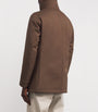 Brown Padded Car Coat