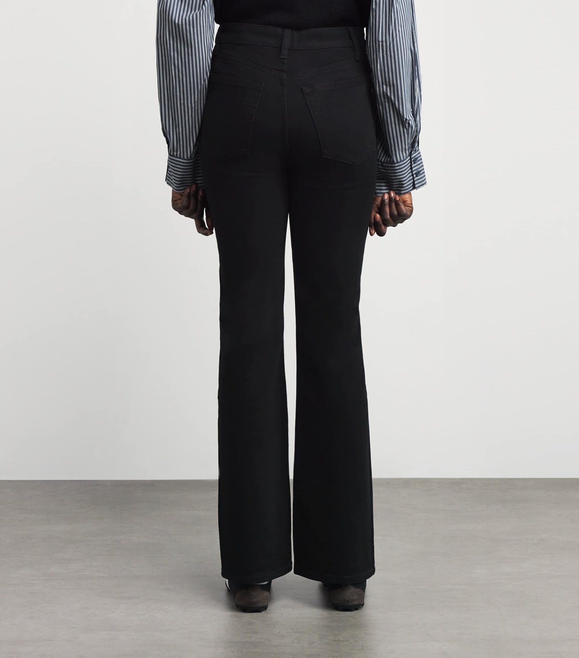 FRAME Black The Narrow Jeans