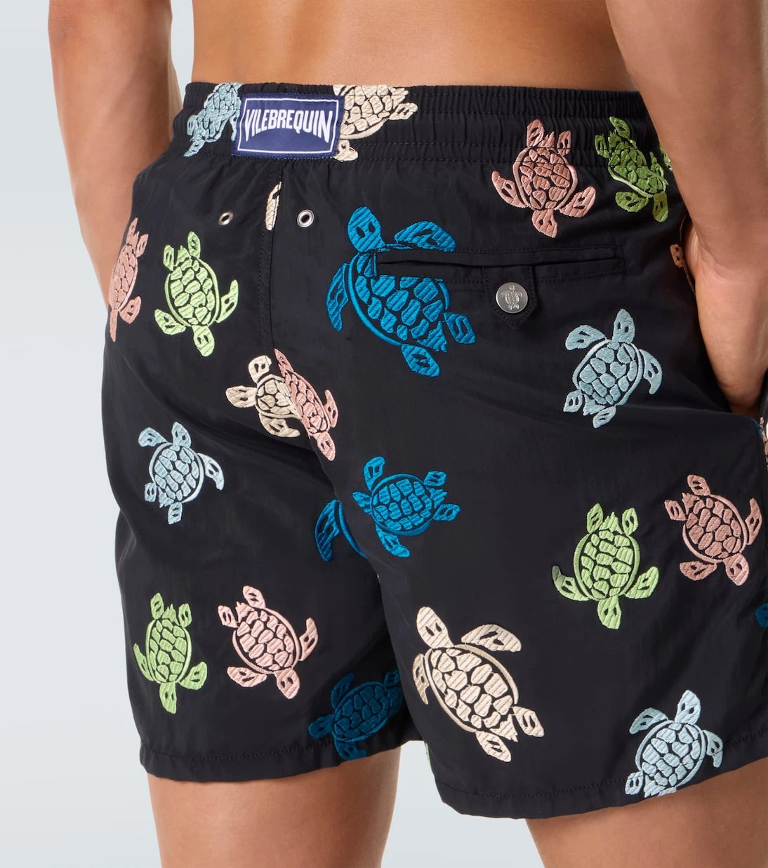 Vilebrequin - Mistral embroidered swim trunks