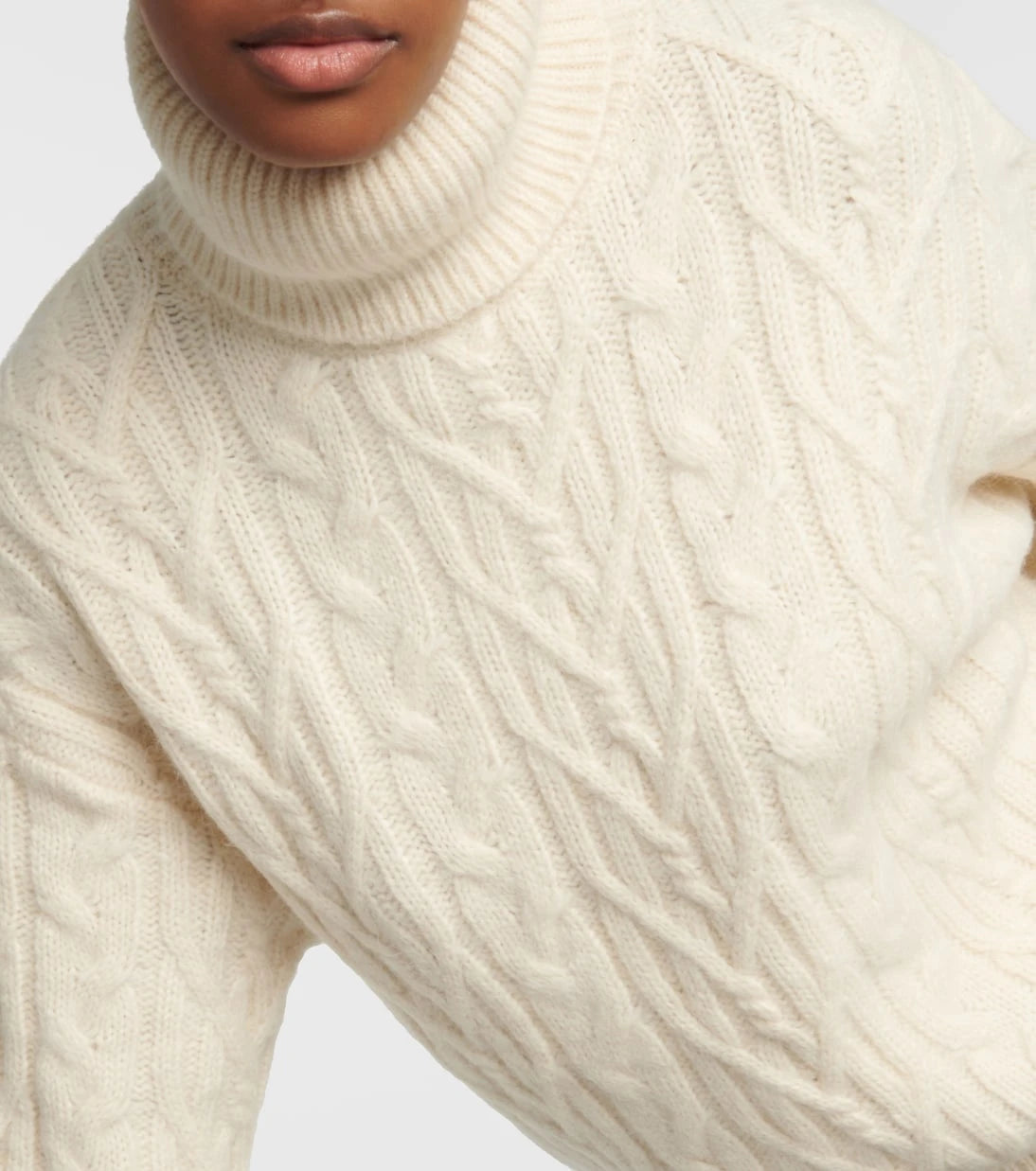 Nili Lotan - Annie alpaca-blend turtleneck sweater