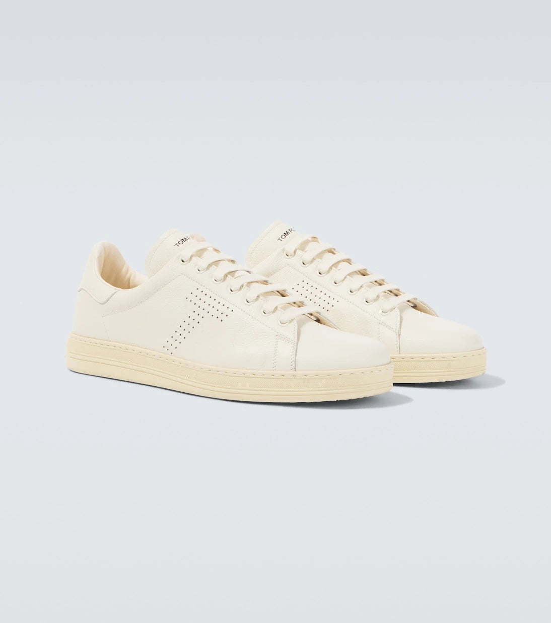 Tom Ford - Warwick perforated leather sneakers