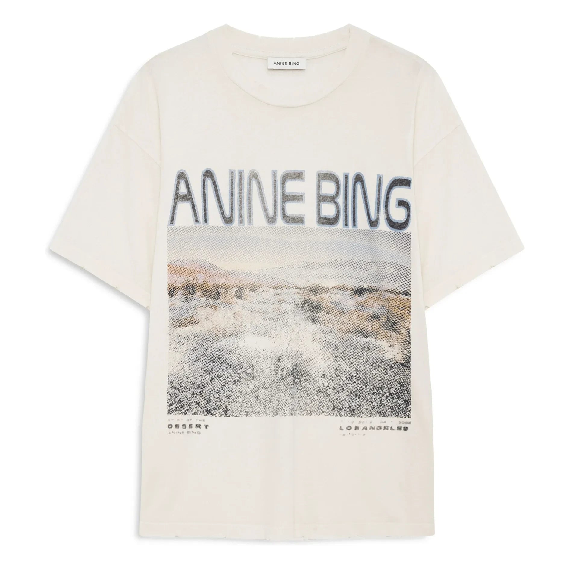 Anine Bing - Wildflowers T-shirt | Cream