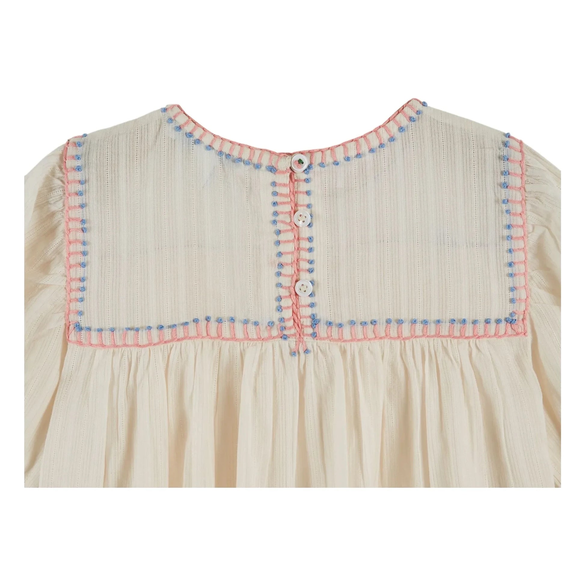 Emile et Ida - Embroidered blouse | Cream