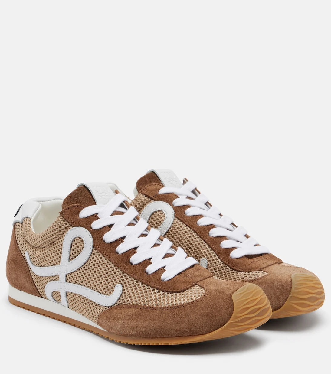 Loewe - Ballet Runner 2.0 suede and mesh sneakers