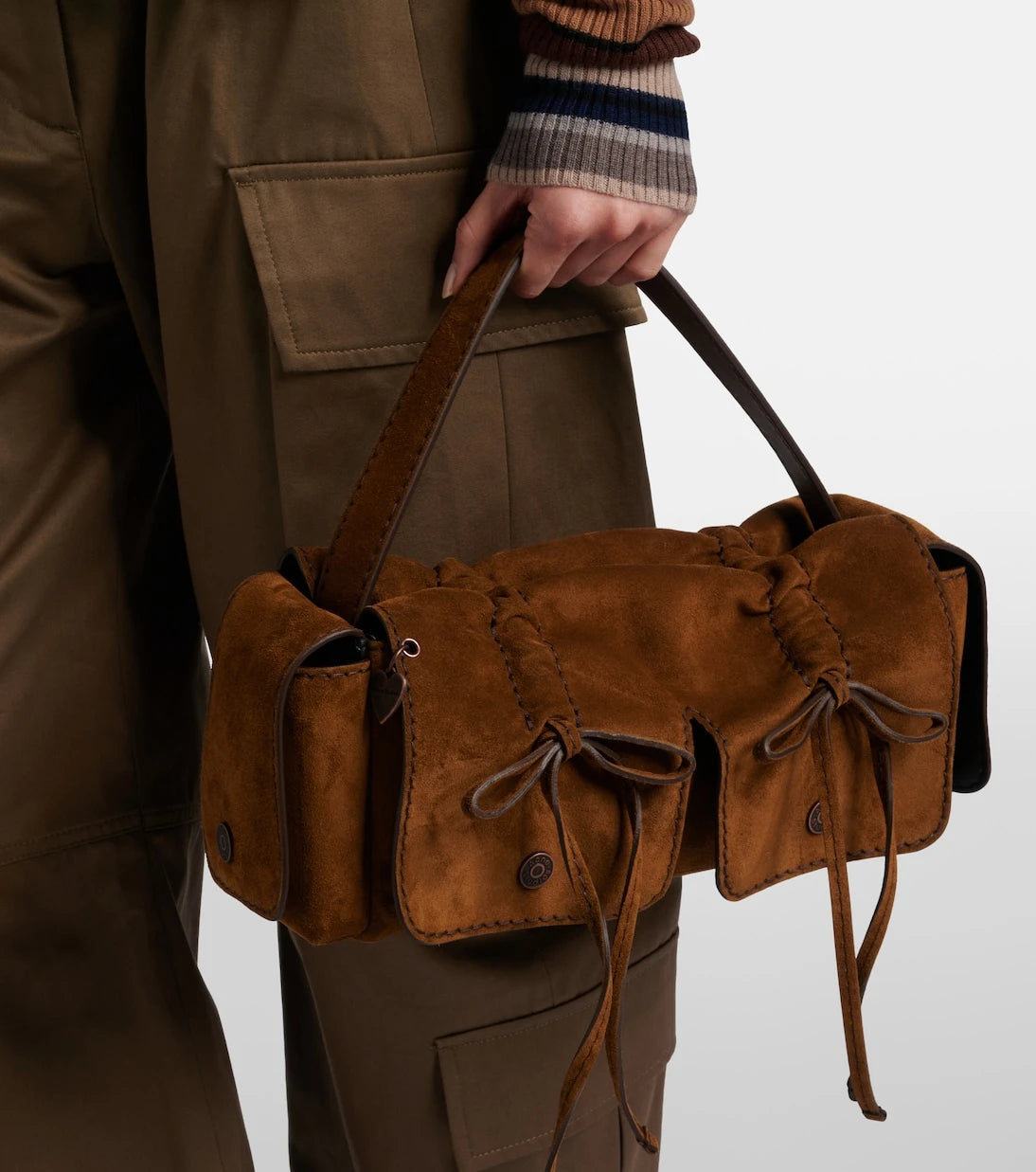 Acne Studios - Suede shoulder bag