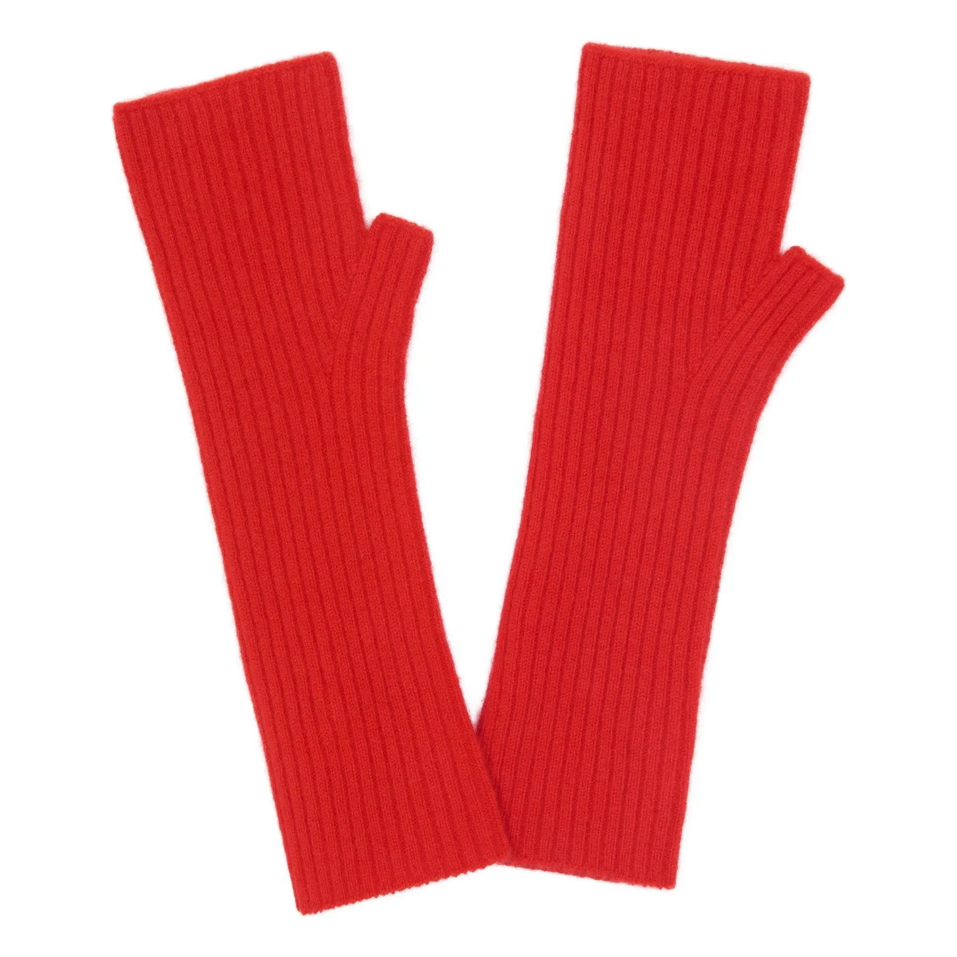 Kujten - Knokke Cashmere mittens | Red