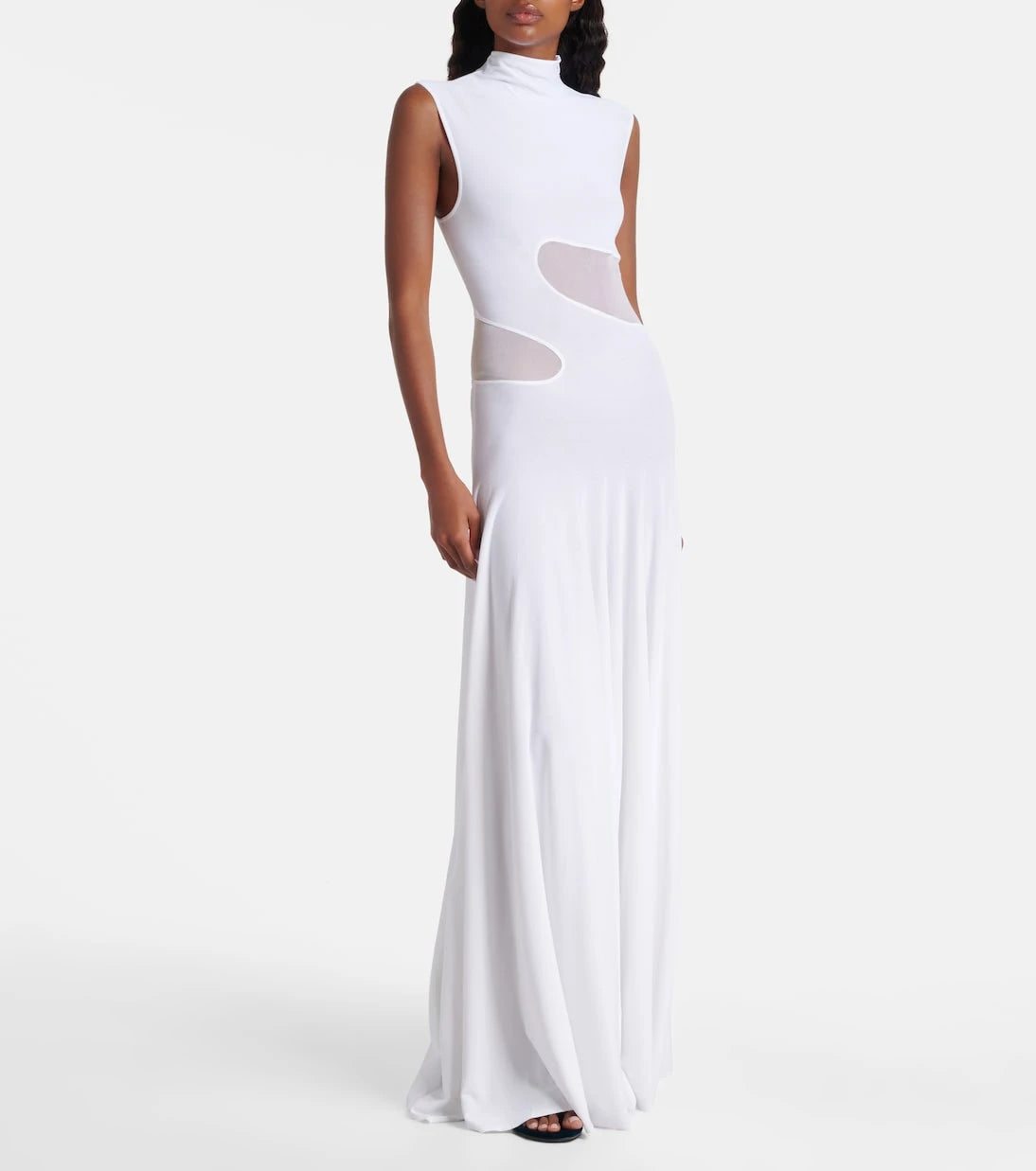 Alaïa - Turtleneck maxi dress