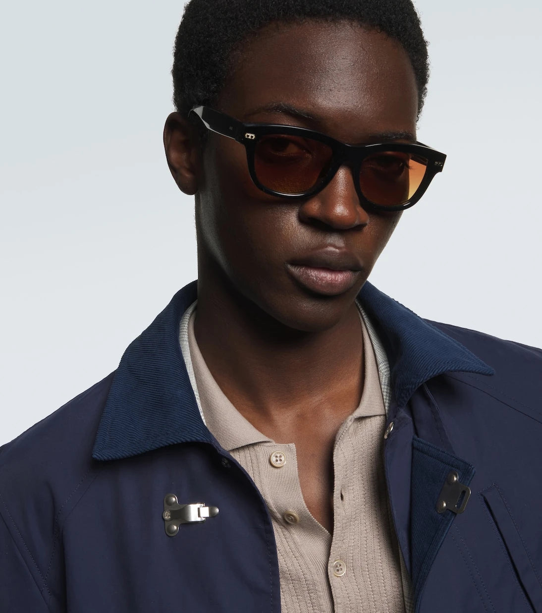 Brunello Cucinelli - Stanley J. rectangular sunglasses