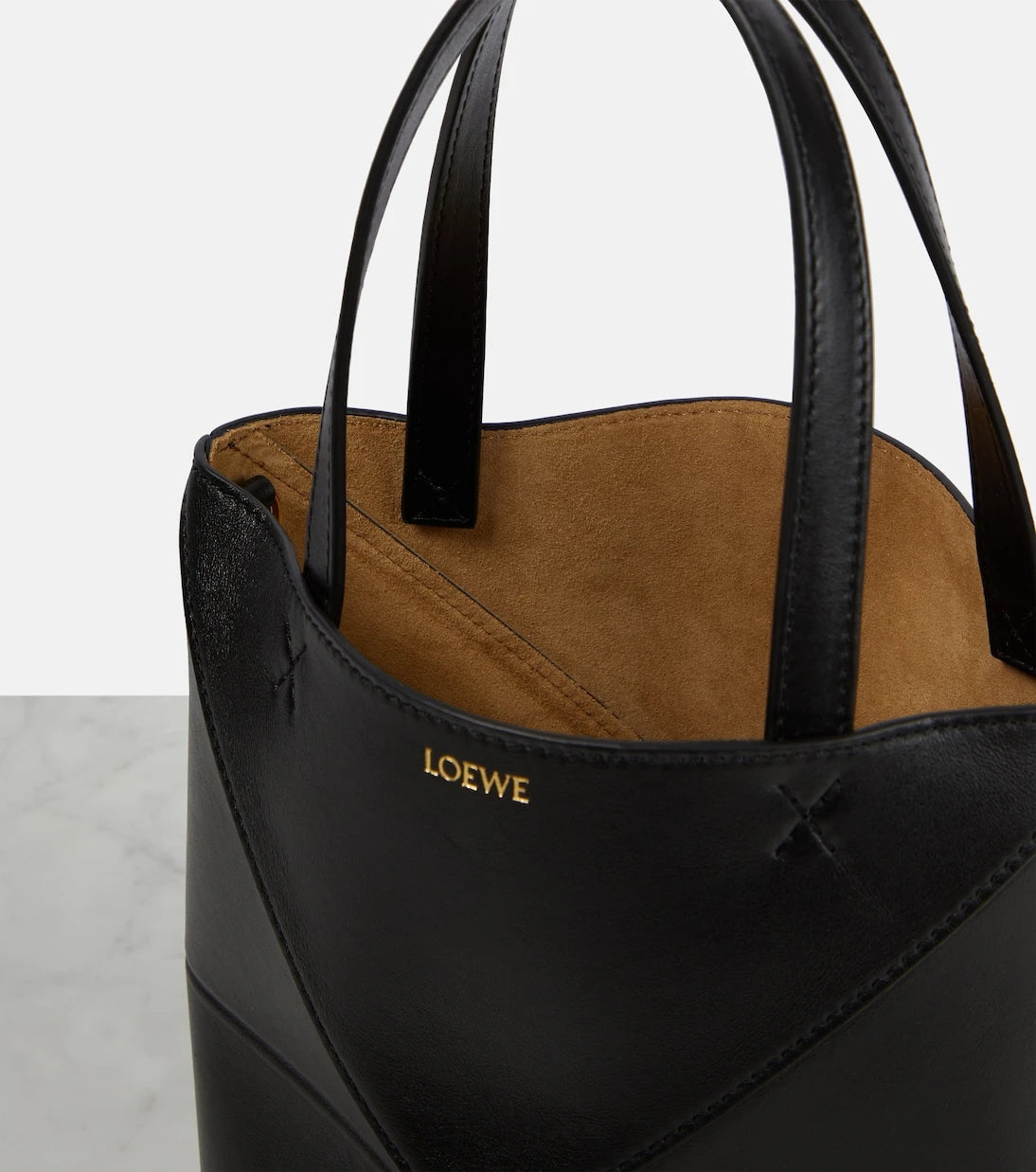 Loewe - Puzzle Fold Mini leather tote bag
