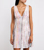 Missoni Multi Zigzag Plunge Mini Dress