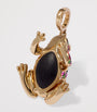 Yellow Gold Mythology Frog Charm Pendant