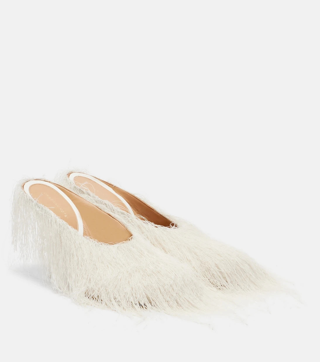 Dries Van Noten - Fringed pumps