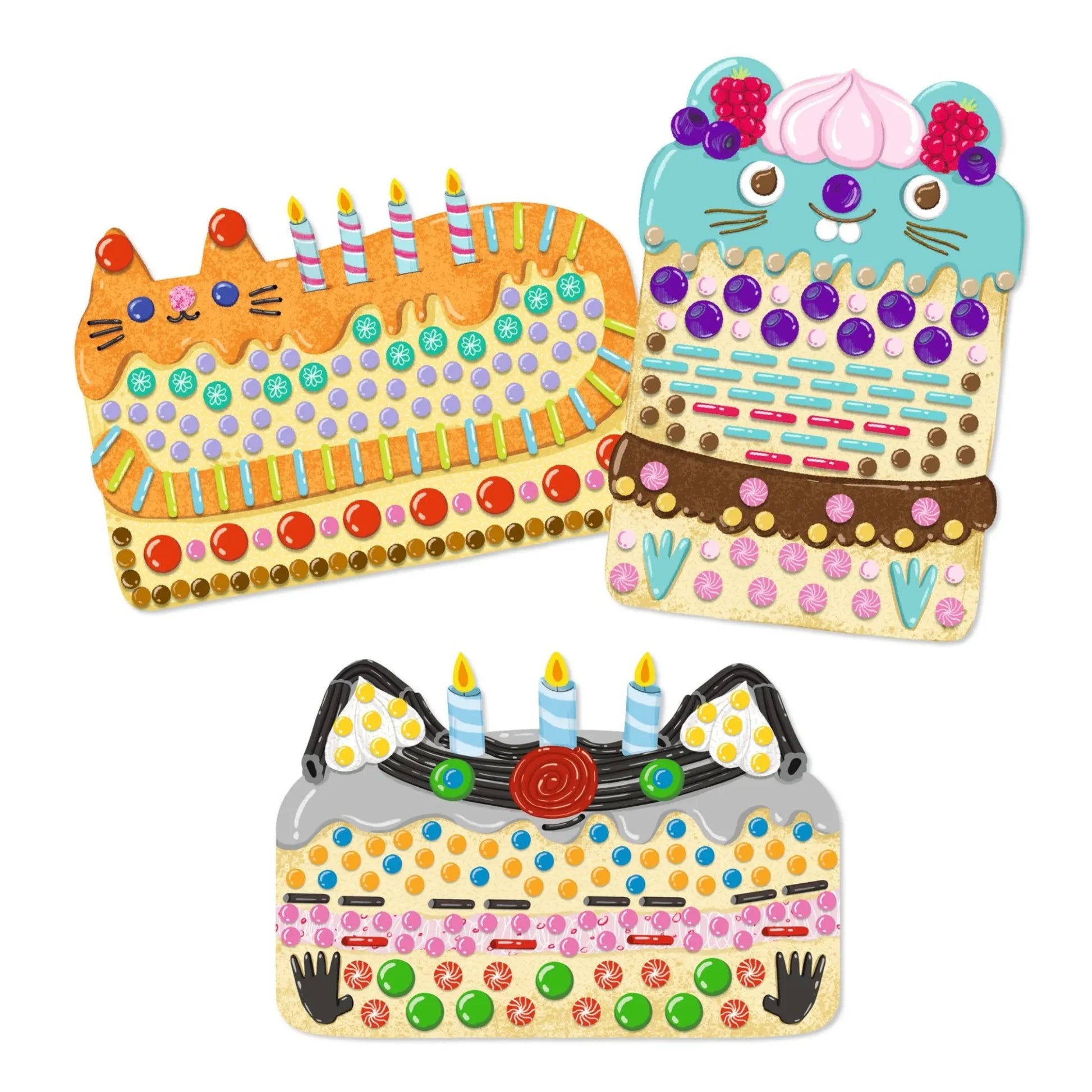 Djeco - Cakes and Bombecs collages
