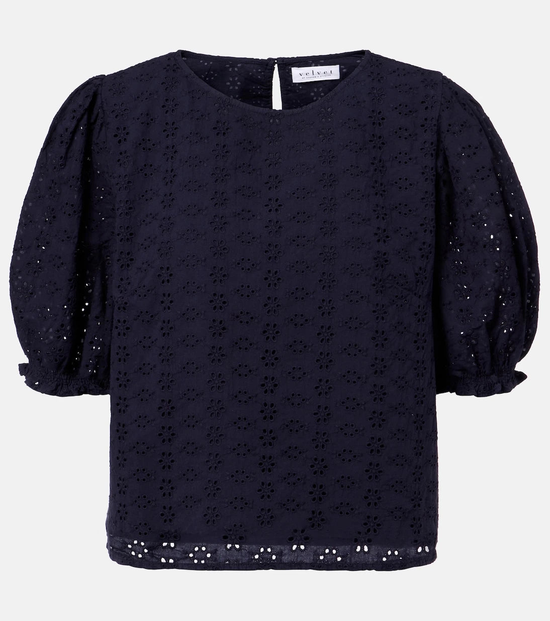 Velvet - Dalyn embroidered cotton blouse