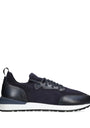 Magnanni Leather-Trim Grafton Sneakers