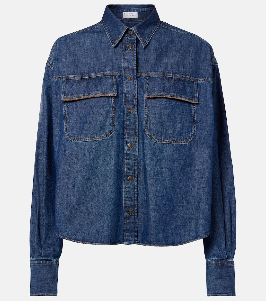 Brunello Cucinelli - Monili denim jacket