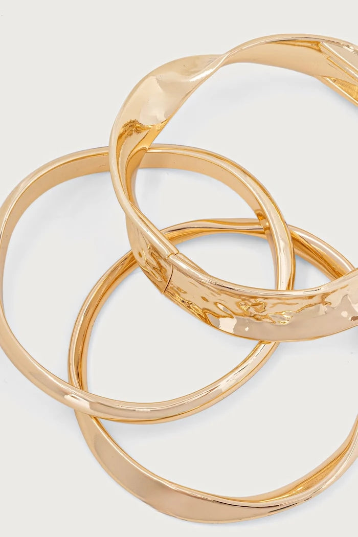 Aldo metal kadın bilekliği TWISTEDSTACK 3'lü