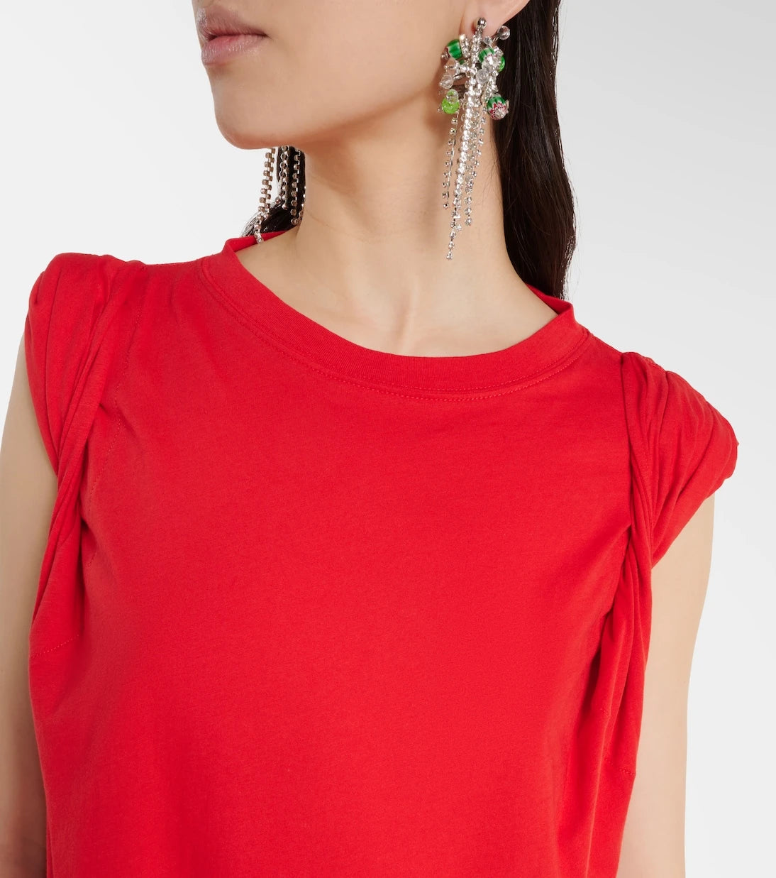 Dries Van Noten - Cotton midi dress
