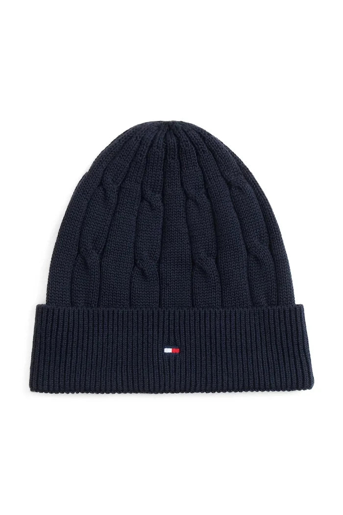 Tommy Hilfiger çocuk pamuk beanie şapka