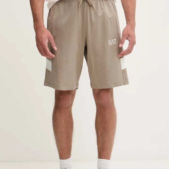 EA7 Emporio Armani erkek pamuklu kısa pantolon