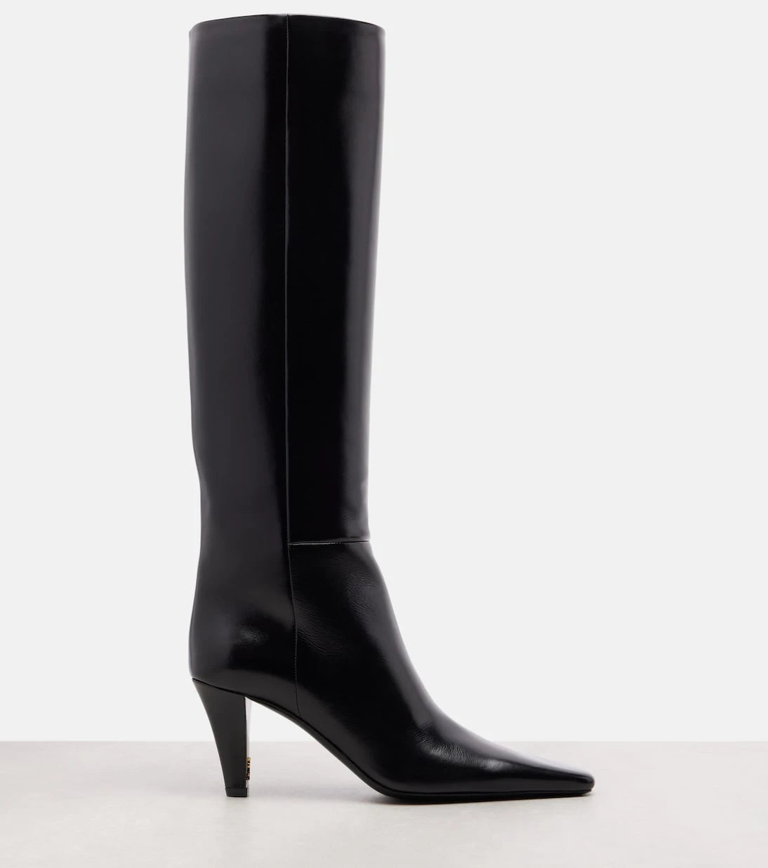 Saint Laurent - Jill 75 leather knee-high boots