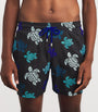 Turtle Print Mahina Swim Shorts