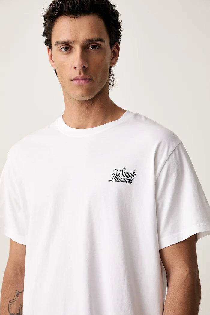 Levi's pamuklu tişört RELAXED FIT TEE