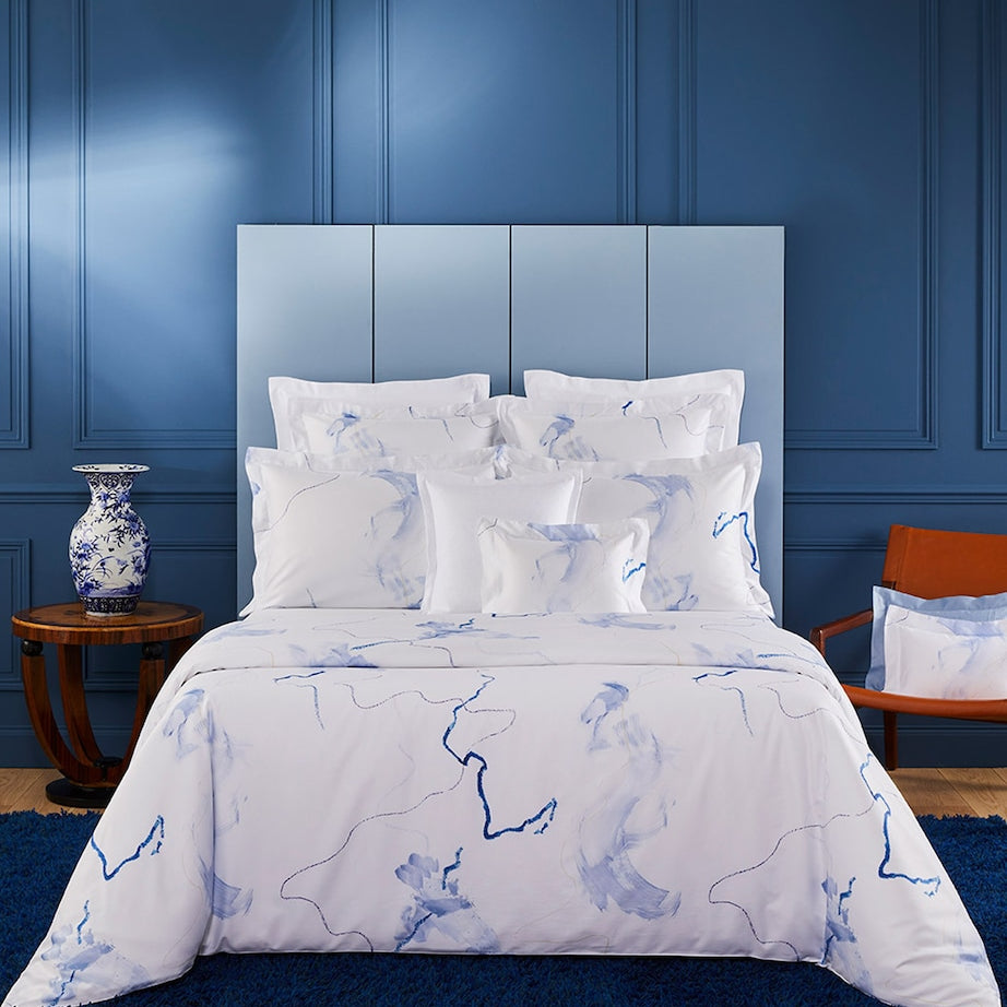 Yves Delorme Couture Ulysse Square Oxford Pillowcase (65cm x 65cm)