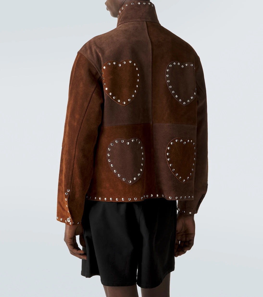 Bode - Studded suede jacket