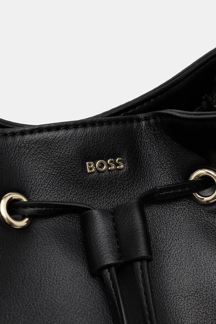 BOSS uzun saplı kadın suni deri Sandy Bucket çanta