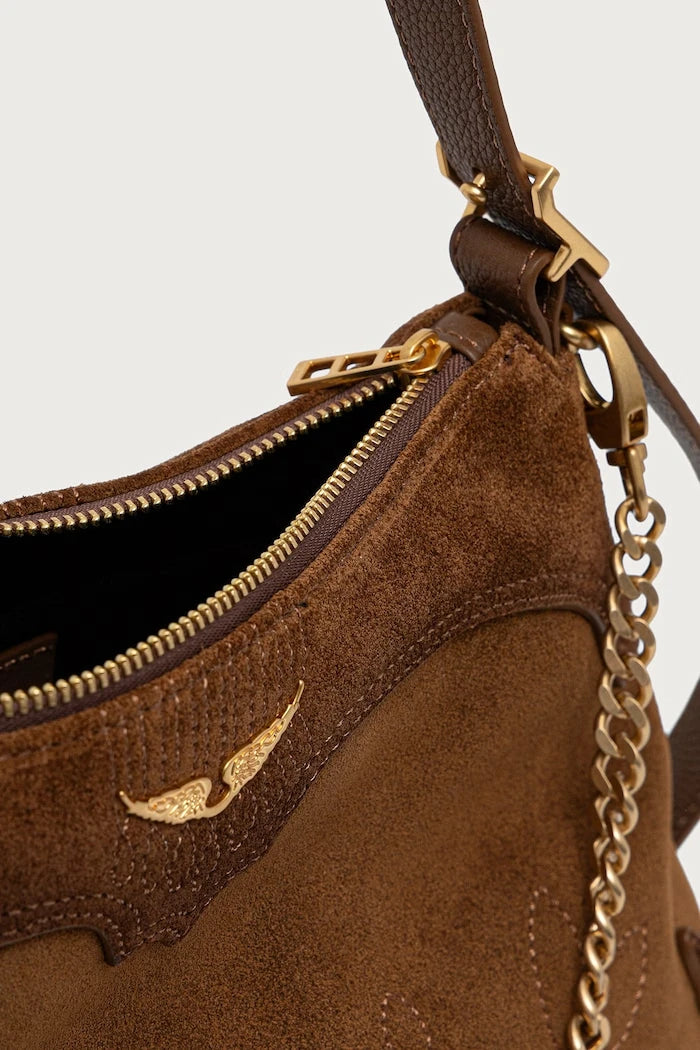 Kadın süet crossbody çanta JIM