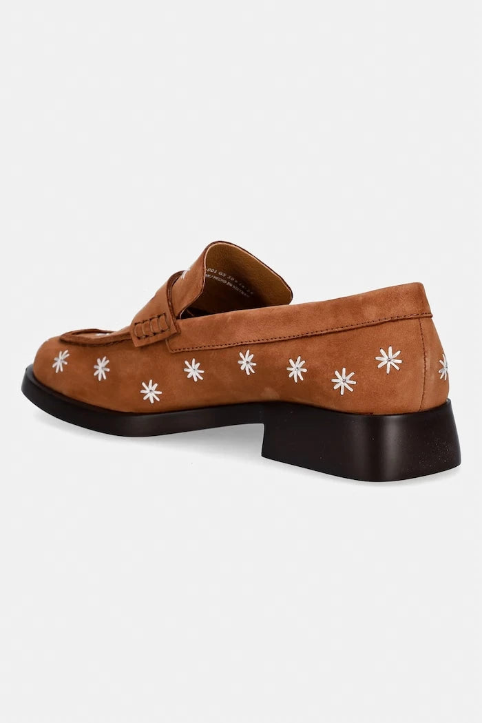 Велурени мокасини Camper Donna