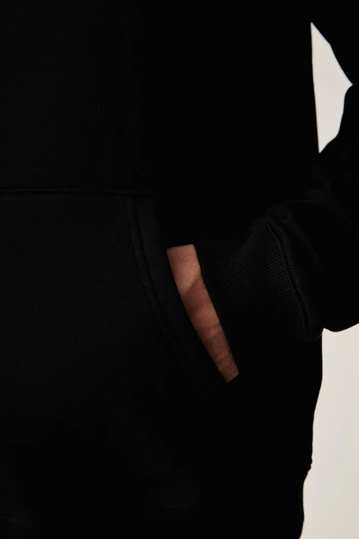 Pamuklu Erkek Kapüşonlu Sweatshirt Rival
