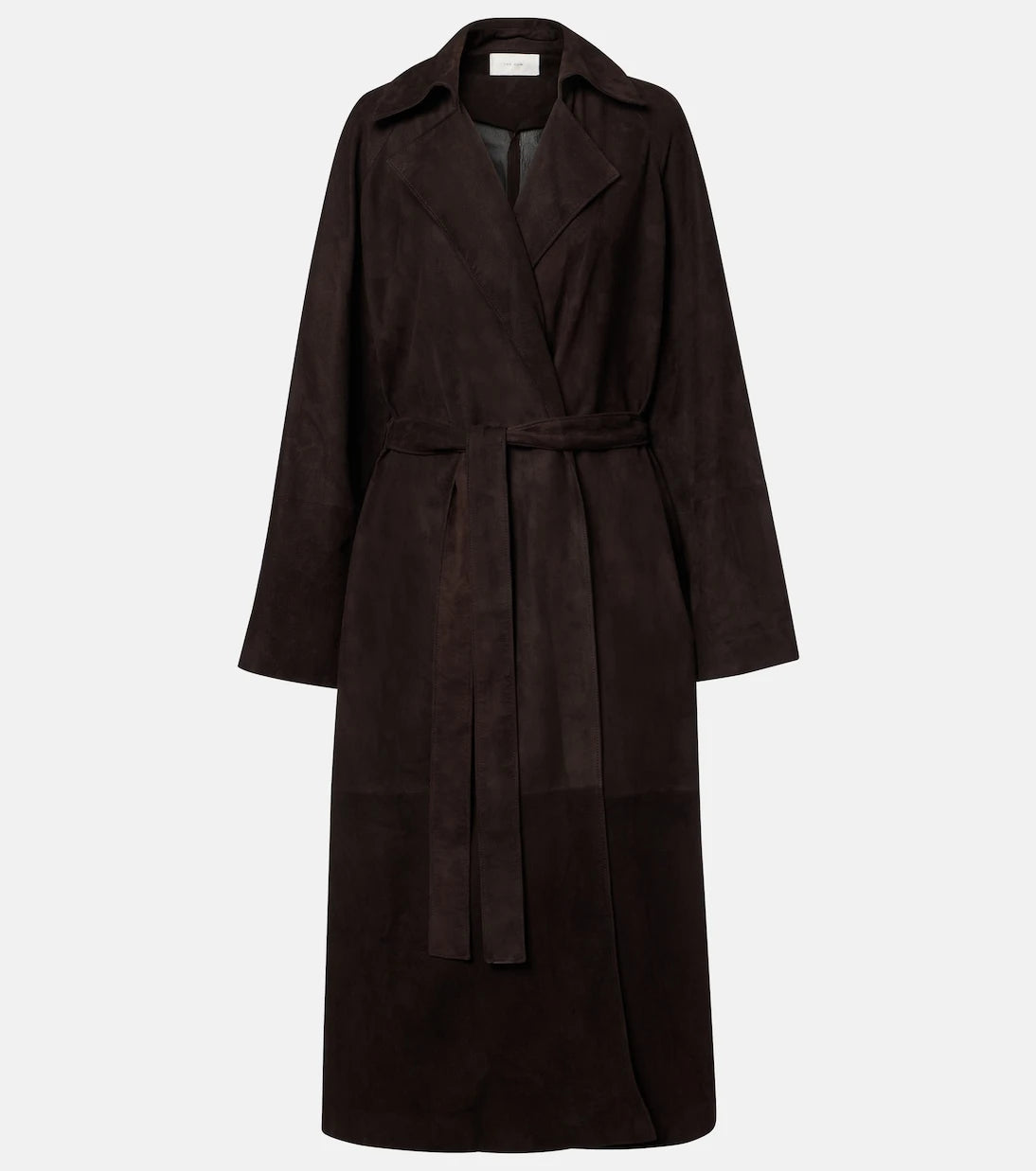 The Row - Solana suede wrap coat