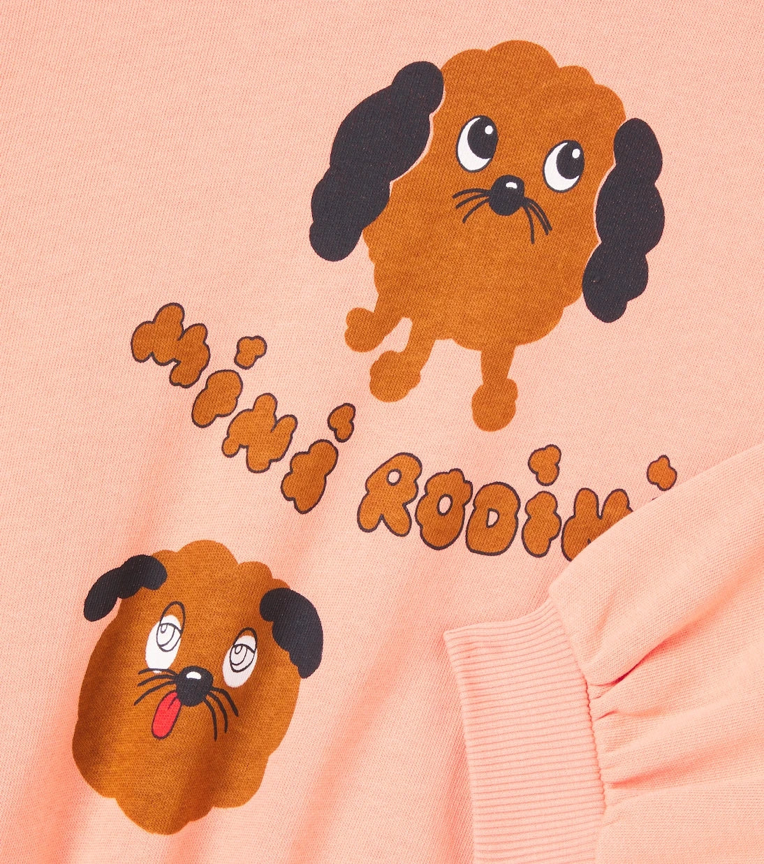 Mini Rodini - Doggies printed cotton sweatshirt