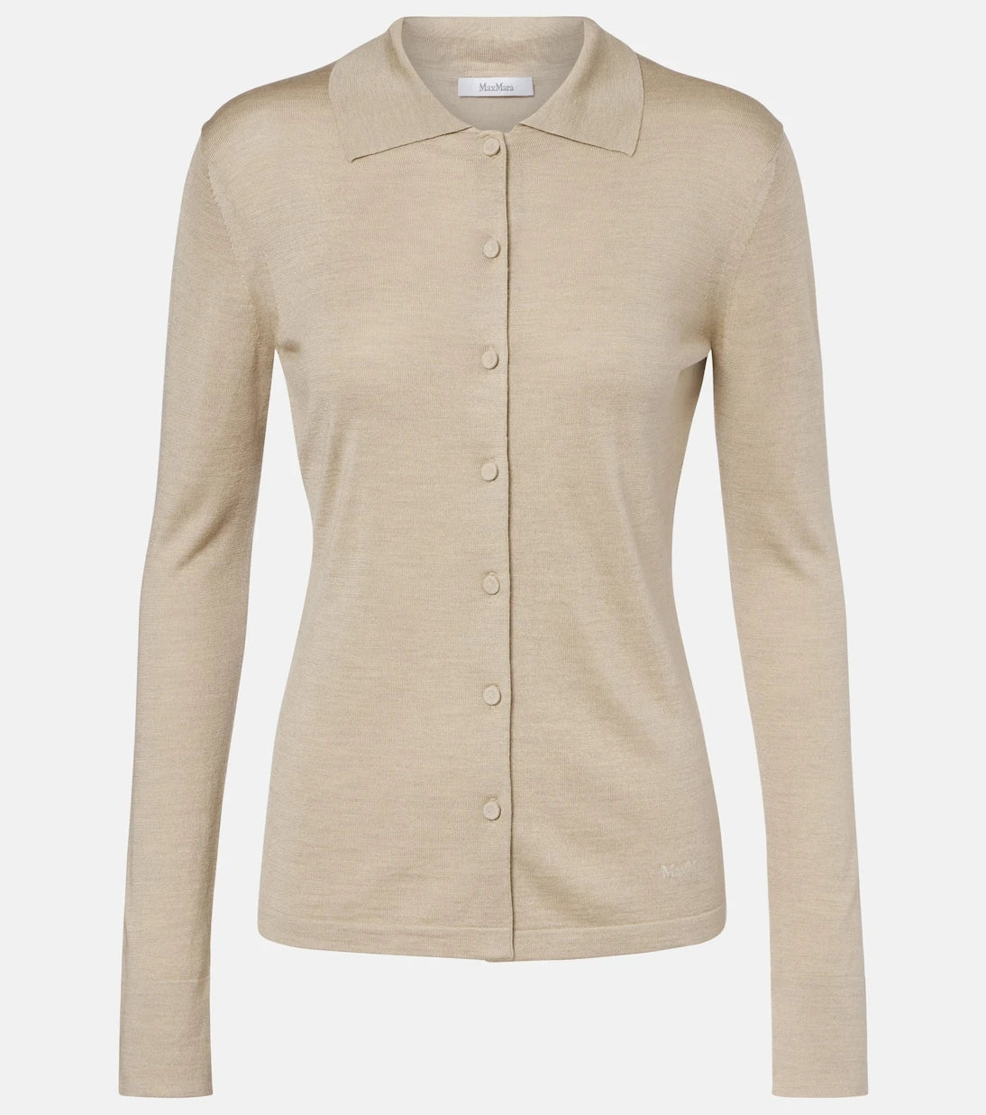 Max Mara - Flash silk and cashmere shirt